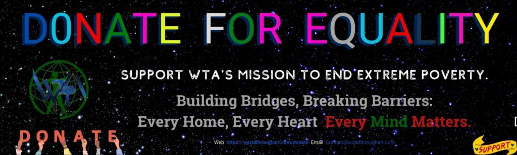 Donate for Equality – Support Art, Education, Global Citizenship, and Unity