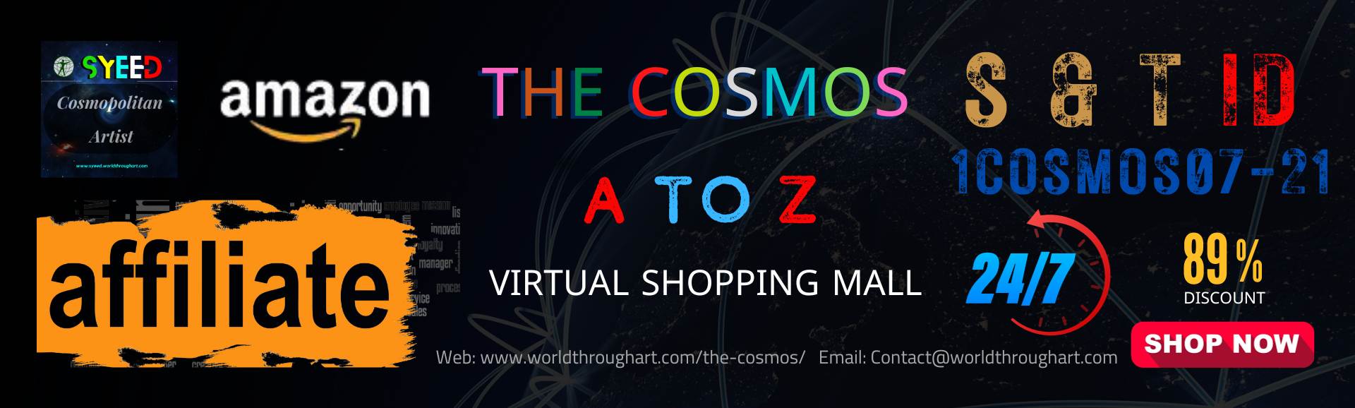 WTA's The Cosmos: A to Z Virtual Shopping Mall